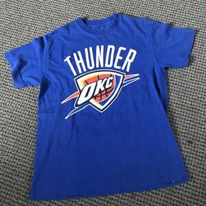 Oklahoma City Thunder Youth Small Kevin Durant Blue #35‎ Tee